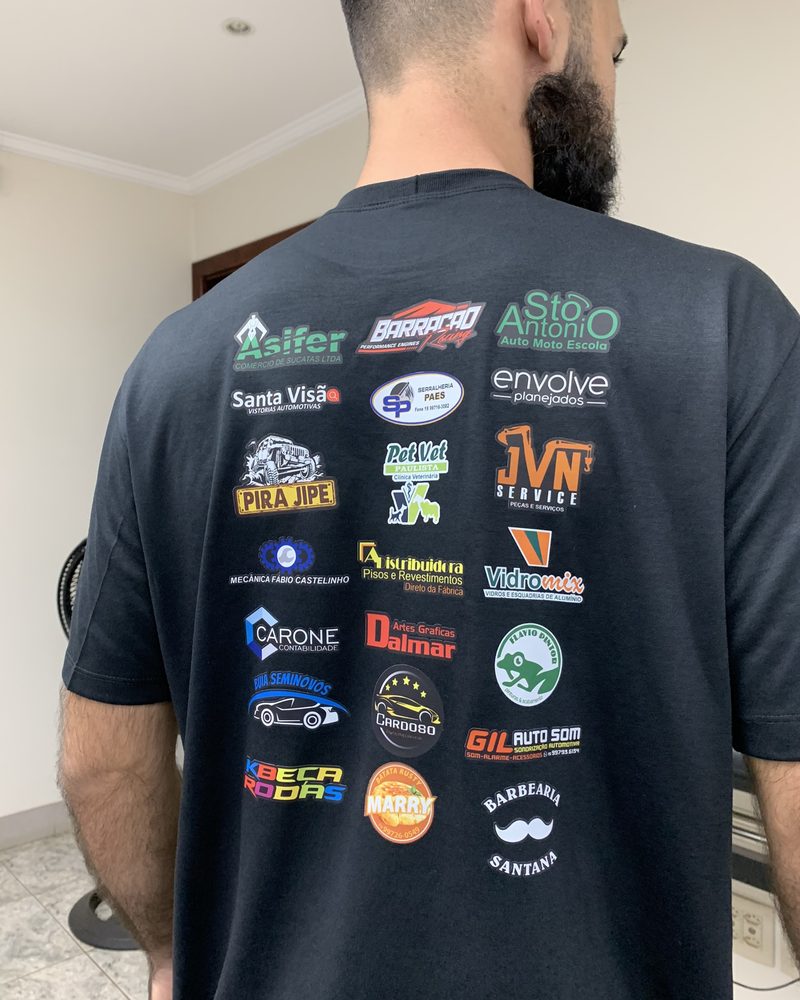 Comunicação visual e estampas produzidas pela DRx